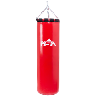 Мешок боксерский PB-01, 100 см, 35 кг, тент, красный